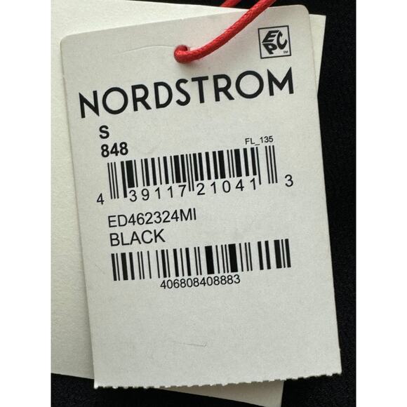 New ~ NORDSTROM ~ Open Edit ~ Satin Wrap Skirt Size S - Picture 8 of 10
